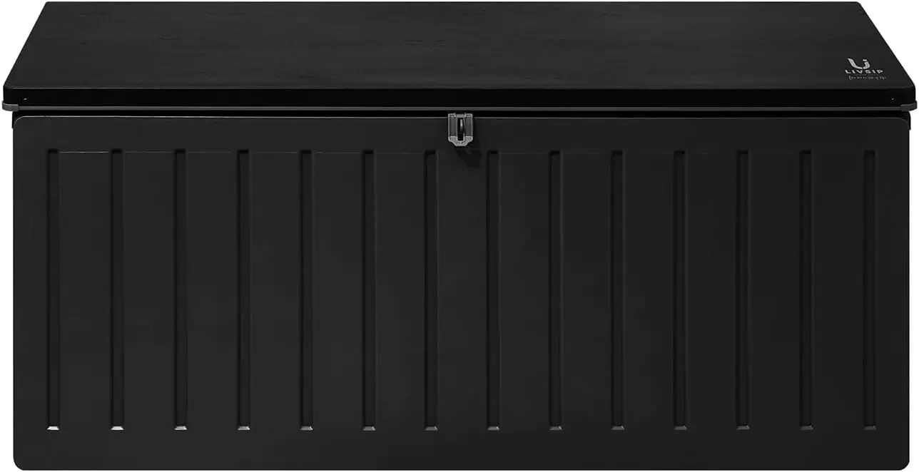 Gardening Tools Box - 490L Outdoor Storage Deck Box -