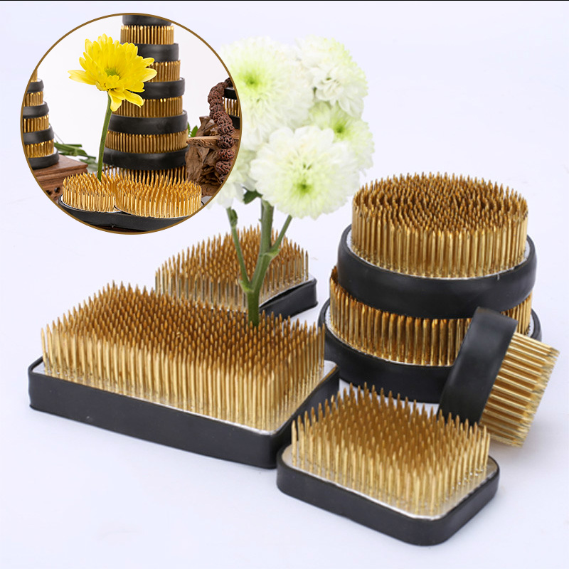 Gardening Tools Japan - Nhật Bản Ikebana Kenzan Dài Rround