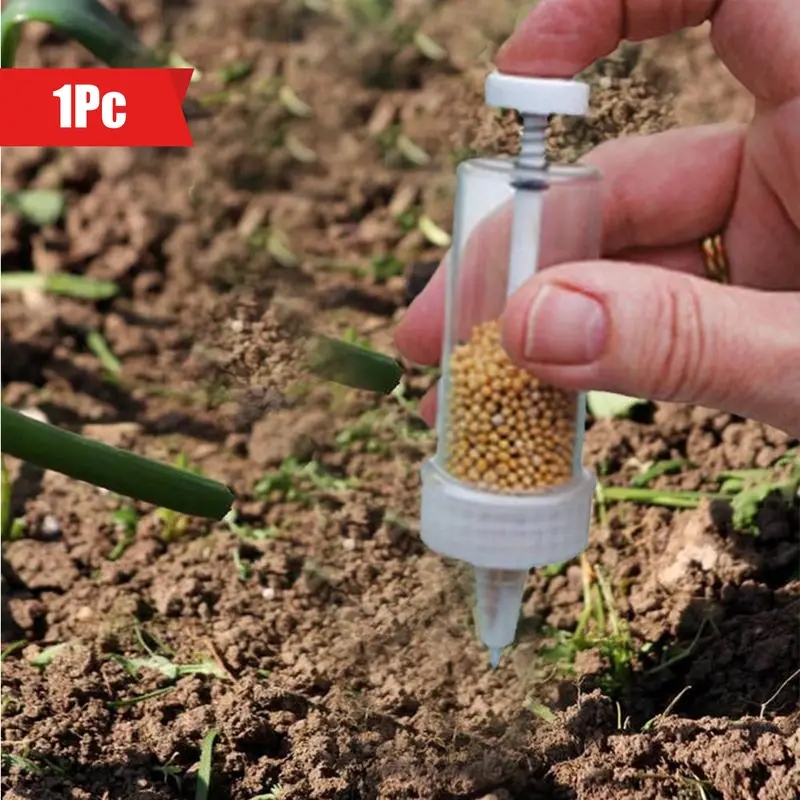 Gardening Tools Box - 1pc Handheld Seed Dispenser, Mini Manual