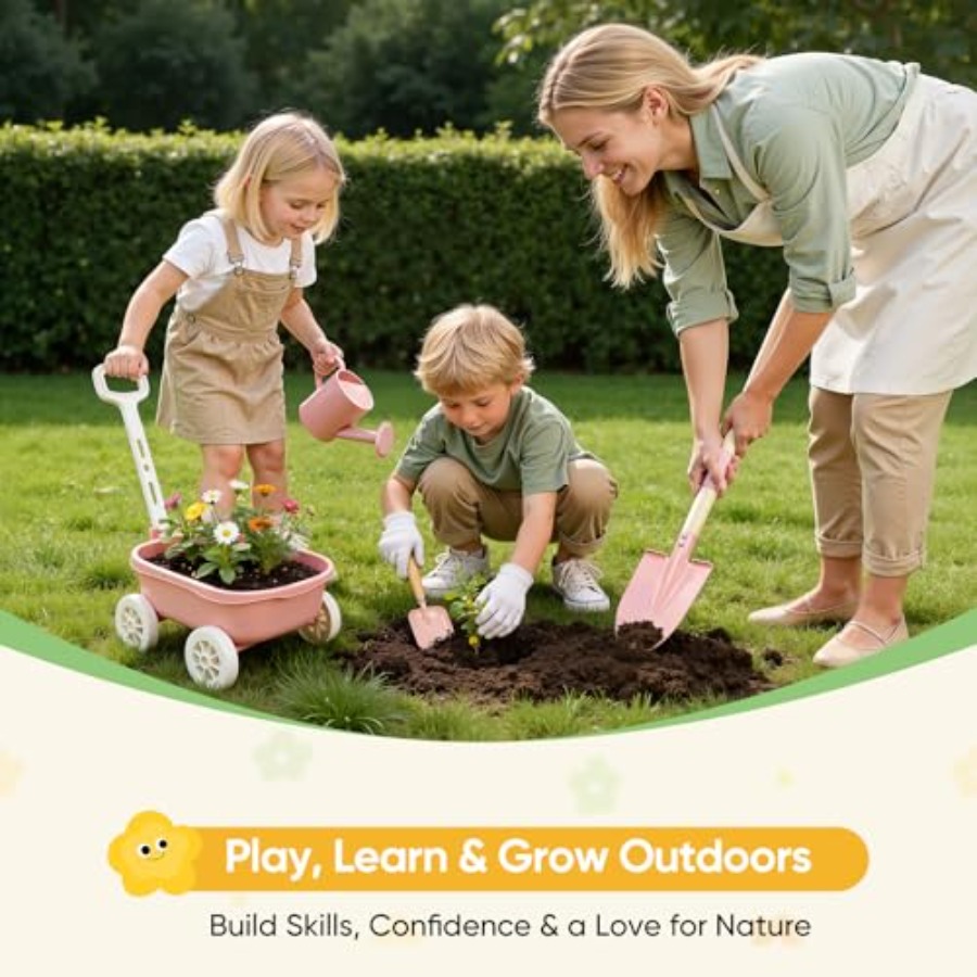 Gardening Set with Wheelbarrow - đánh giá và giá Gardening Tools Japan