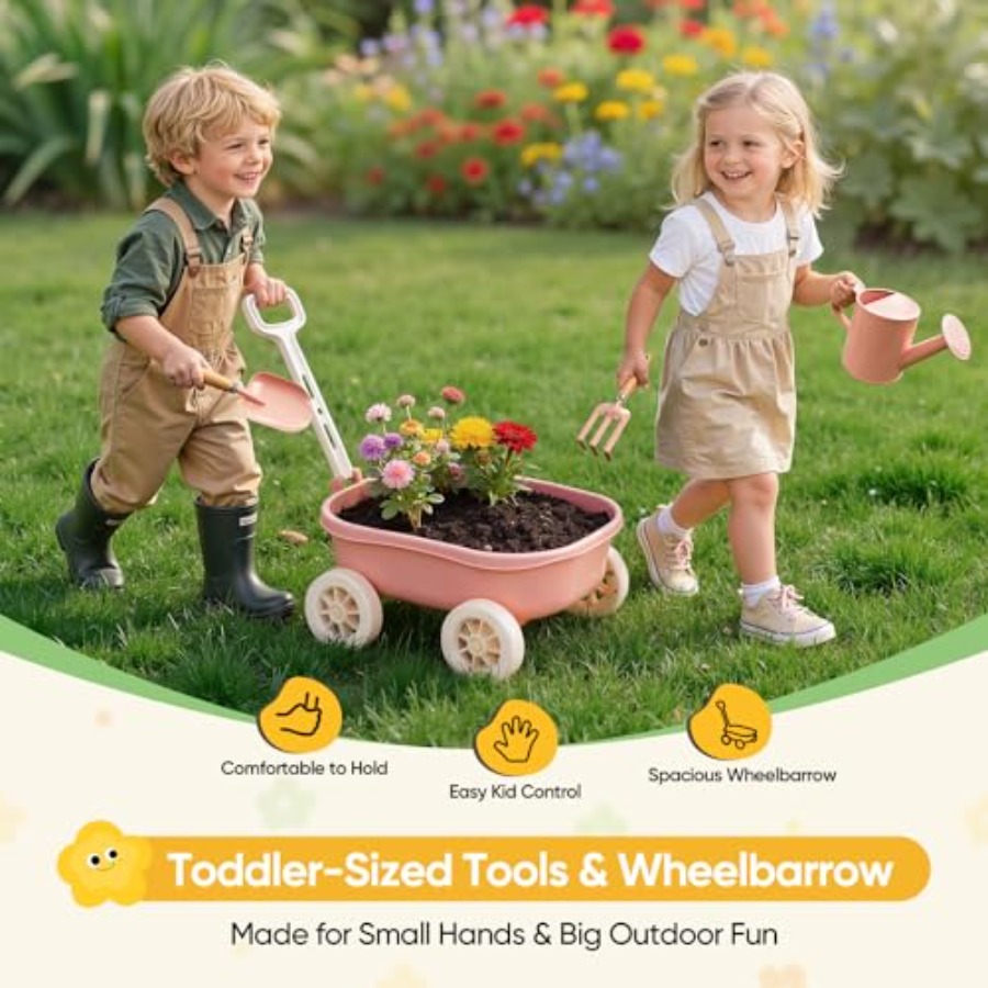 Gardening Set with Wheelbarrow - đánh giá và giá Gardening Tools Japan