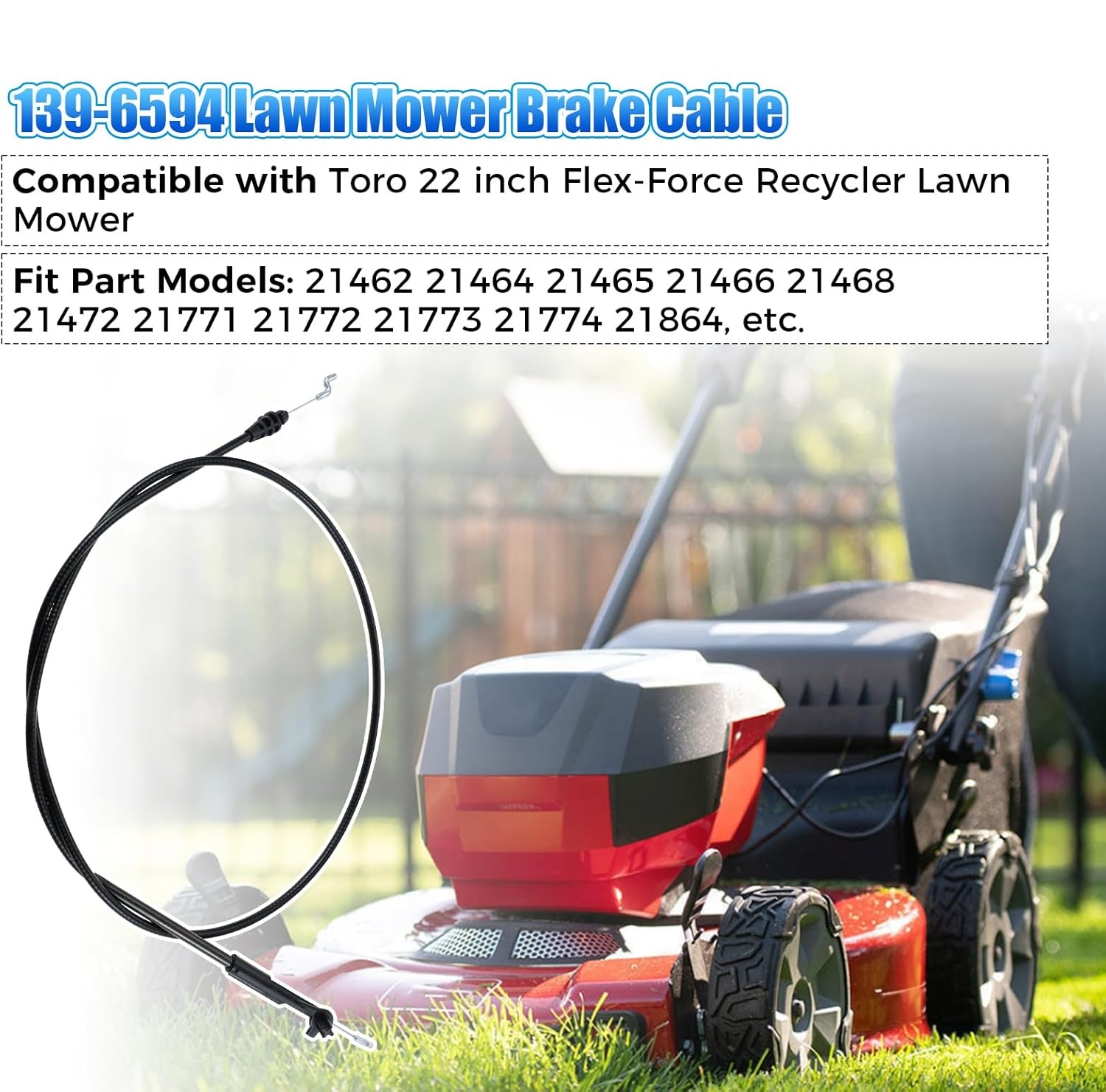 139-6594 PP B&S Brake Cable fo - đánh giá và giá Gardening Tools B&Q