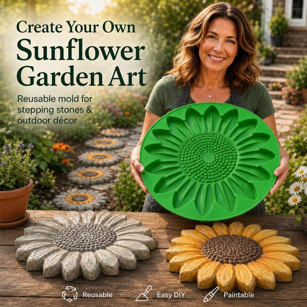 Sunflower Terrace Stone Mold S - đánh giá và giá Gardening Tools Shop