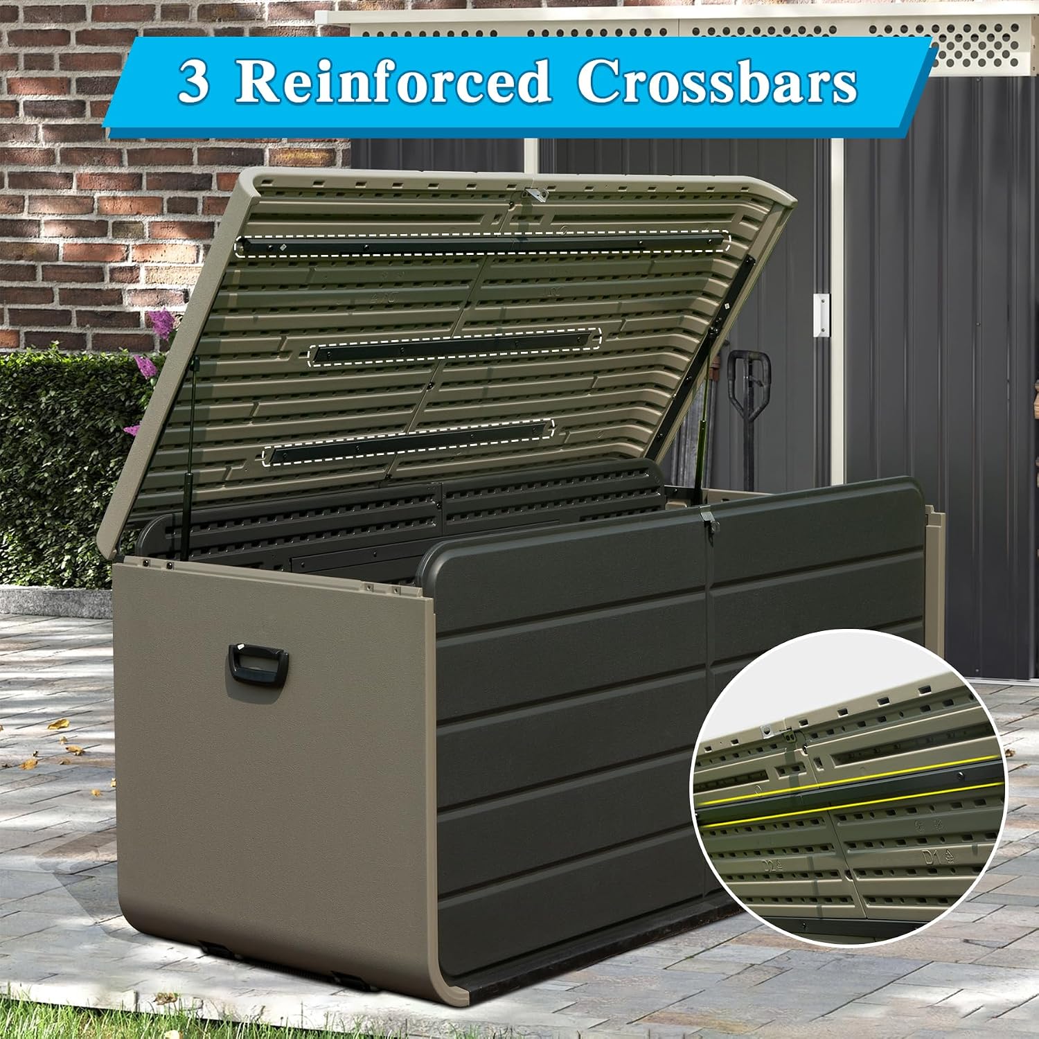 Indoor Outdoor Storage Box 200 - đánh giá và giá Gardening Tools Box