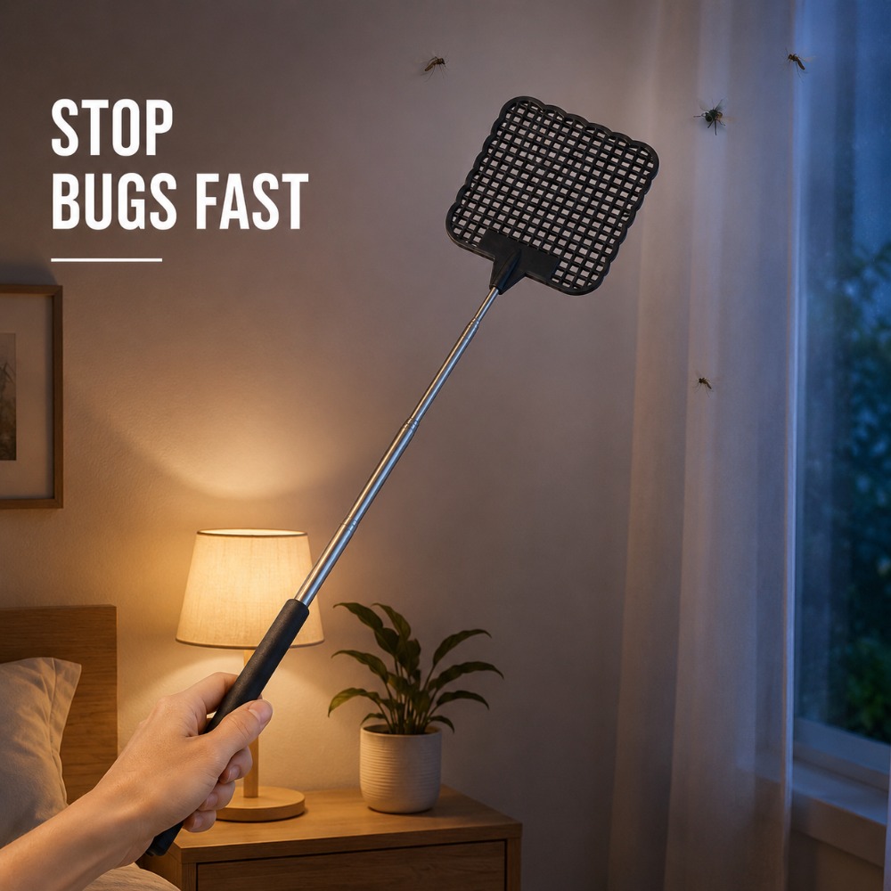 Black Fly Swatter 1/2/5 Pack S - đánh giá và giá Gardening Tools Uses