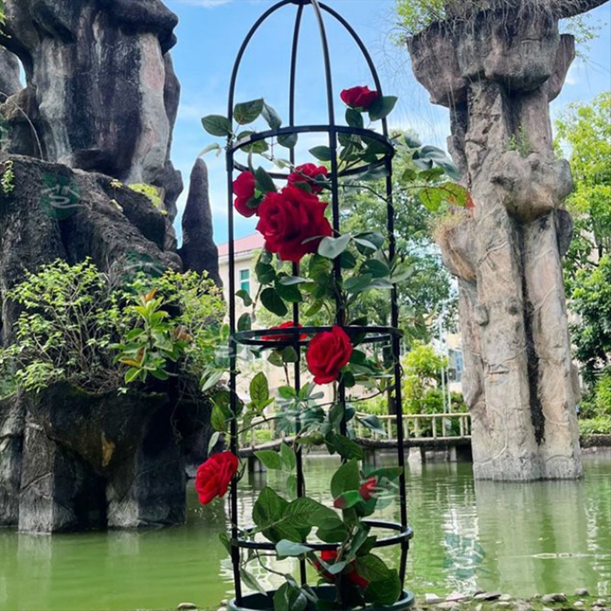 AT16 Climbing Plant Obelisk Tr - đánh giá và giá Gardening Tools B&Q