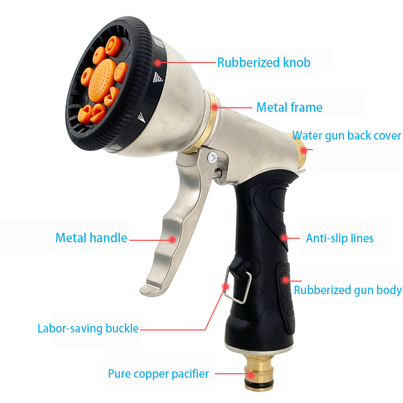 Garden Water Gun Hose Nozzle,  - đánh giá và giá Gardening Tools Watering Can