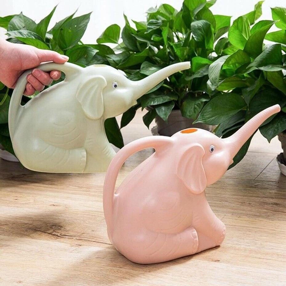1 Pcs New Cute Plastic Elephan - đánh giá và giá Gardening Tools Watering Can