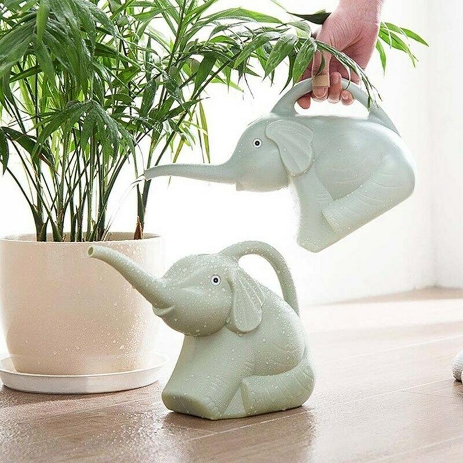 1 Pcs New Cute Plastic Elephan - đánh giá và giá Gardening Tools Watering Can