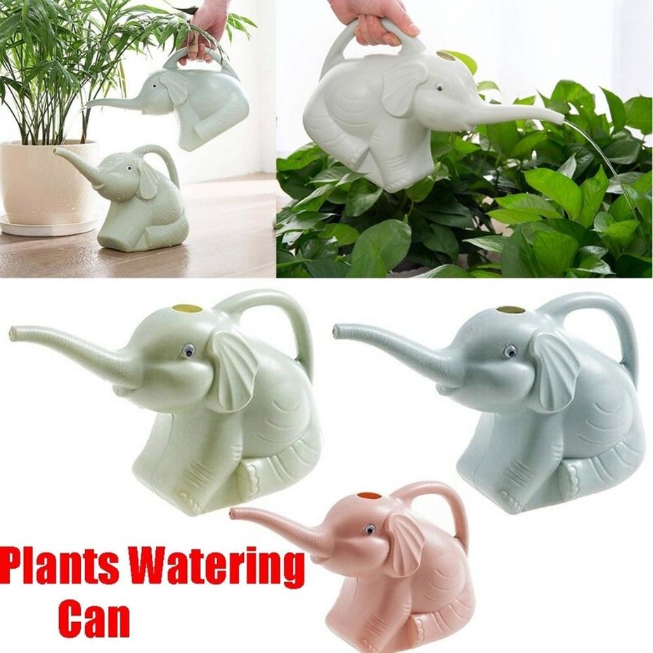 1 Pcs New Cute Plastic Elephan - đánh giá và giá Gardening Tools Watering Can