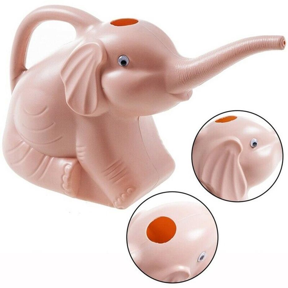 1 Pcs New Cute Plastic Elephan - đánh giá và giá Gardening Tools Watering Can