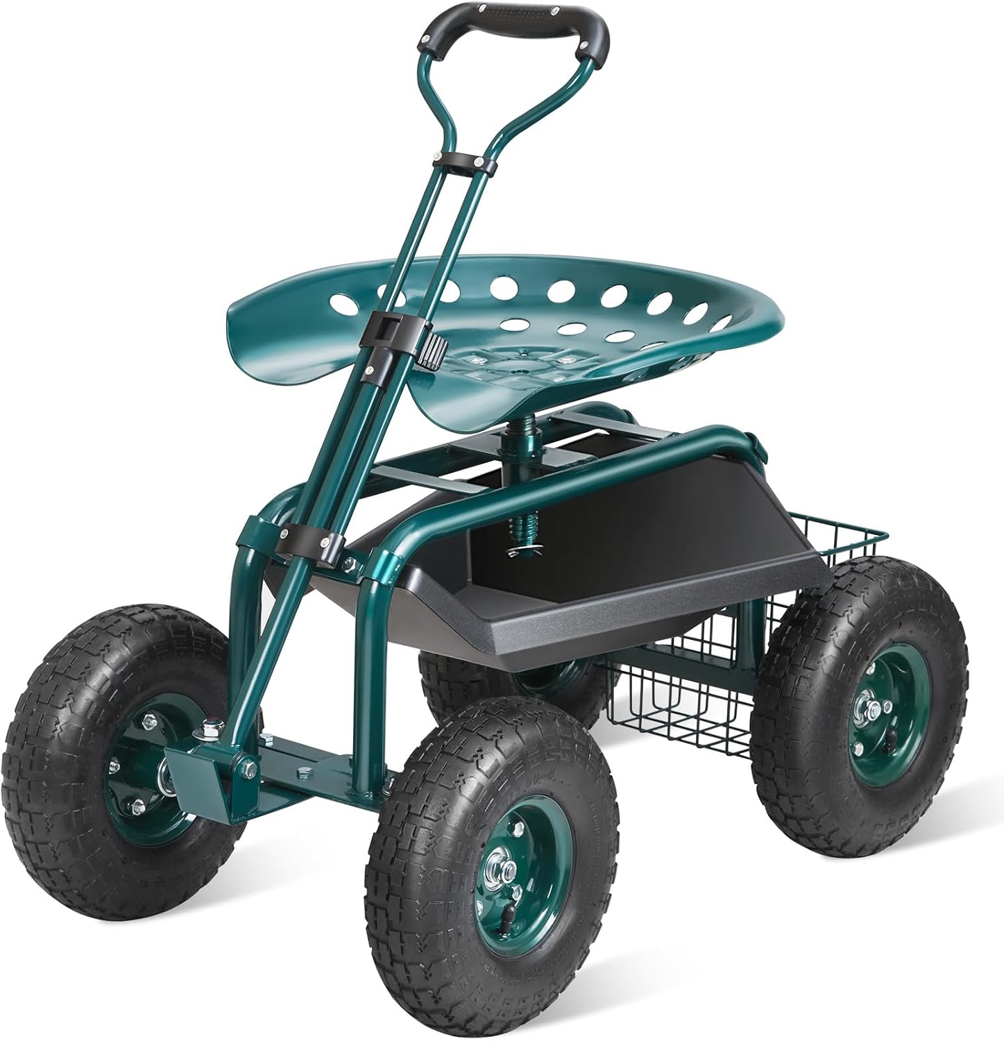 Garden Cart Rolling Workseat w - đánh giá và giá Gardening Tools Uses
