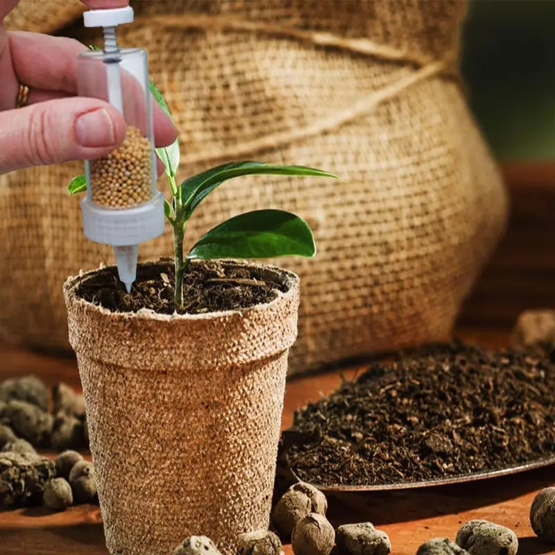 1pc Handheld Seed Dispenser, M - đánh giá và giá Gardening Tools Box