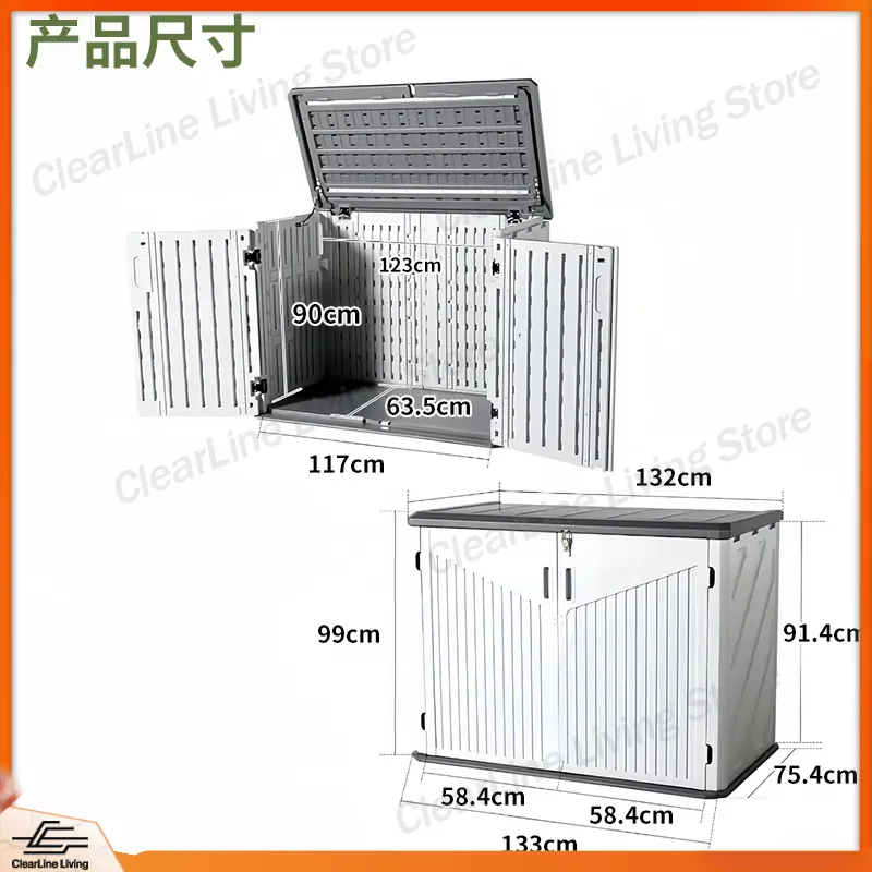 Outdoor Storage Cabinet for Ga - đánh giá và giá Gardening Tools Box