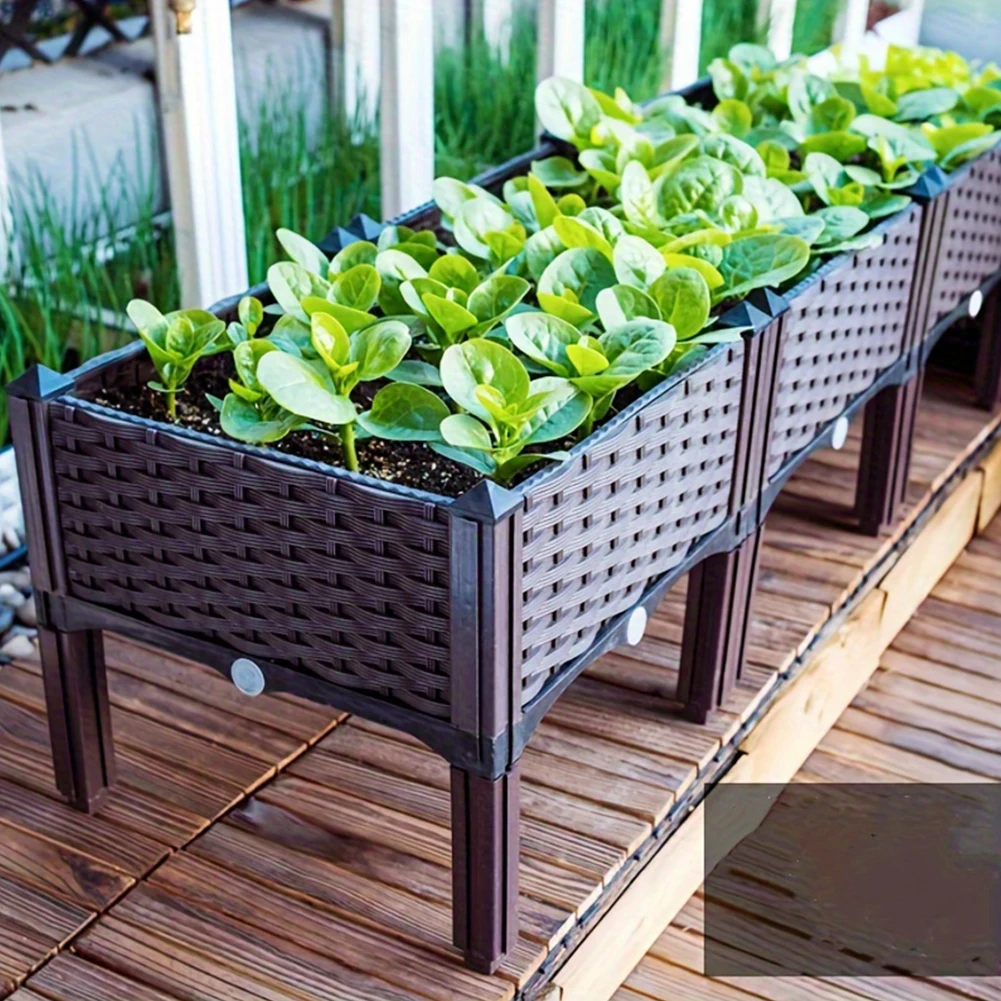 Large Capacity Garden Bed Vege - đánh giá và giá Gardening Tools Box