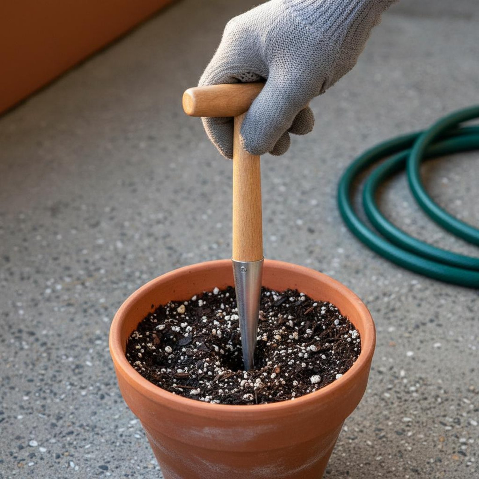 Soil Hole Puncher Easy to Use  - đánh giá và giá Gardening Tools Uses